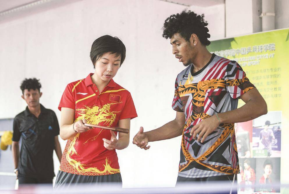 以乒乓为桥，促民心相通，上海体育大学中国乒乓球学院以体育合作交流助力“一带一路”建设